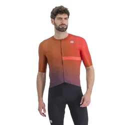 Maglia A Maniche Corte Bomber Cayenna Red / Pompelmo