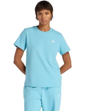 Maglietta A Maniche Corte Sport Essentials Jersey Blue M - New Balance - FashionsVida