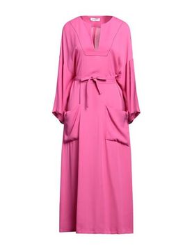 Maxi-Kleid Damen Fuchsia 30,32,34,36,40 Damen