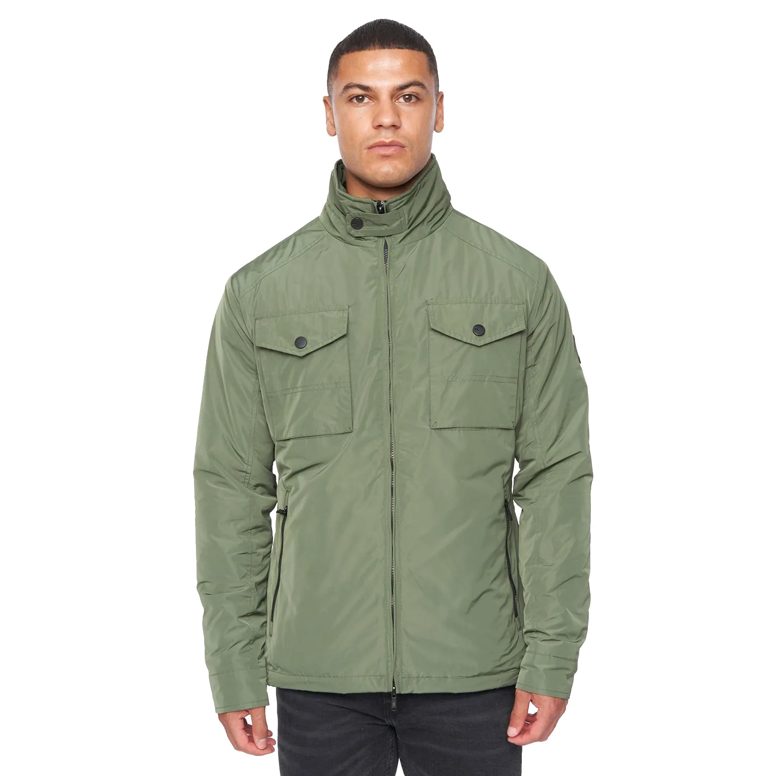 Blensons Padded Jacket Mens - Green - Size Large - Duck and Cover - FashionsVida