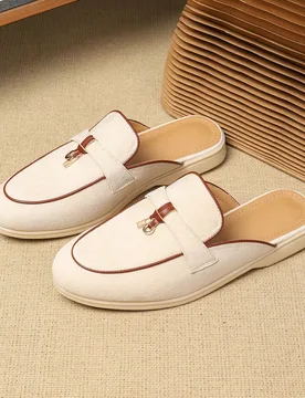 Mocasines para hombres 2026 Primavera/Verano Nuevos zapatos slip-on versátiles para hombres, mocasines de estilo formal británico, suela blanda plan - Shein - FashionsVida
