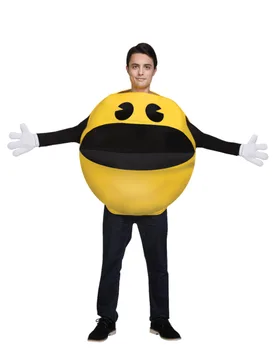 Pac-Man Kostüm Erwachsene - male - FUNIGLOBAL - FashionsVida