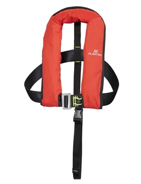 Neo 165n Junior Inflatable Life Jacket Red 15-40 Kg unisex - Plastimo - FashionsVida