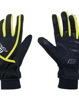 Guanti invernali bici da corsa ULTRA TECH fluo - FORCE - FashionsVida