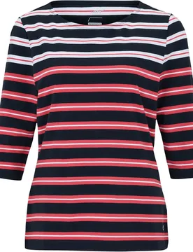 Janette 3/4 Damen Longsleeve, rot 40