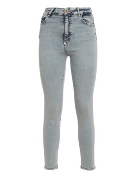 Jeans con macchie di pittura