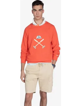 Harper & Neyer - Sudadera de hombre con cuello redondo con dibujo frontal - Harper & Neyer - FashionsVida