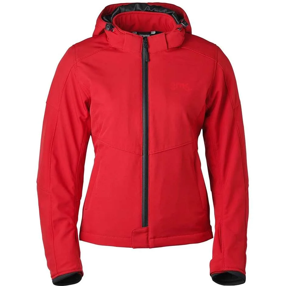 Giacca Moto Softshell Falcon Neo WP Lady Rosso taglia S - gms - FashionsVida