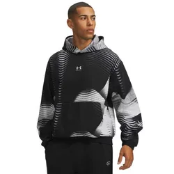 Sweat à Capuche Icon Fleece Printed Black / Reflective XL