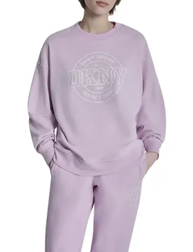 T-shirt à Manches Longues Dw5900233 Pink Lavender XS