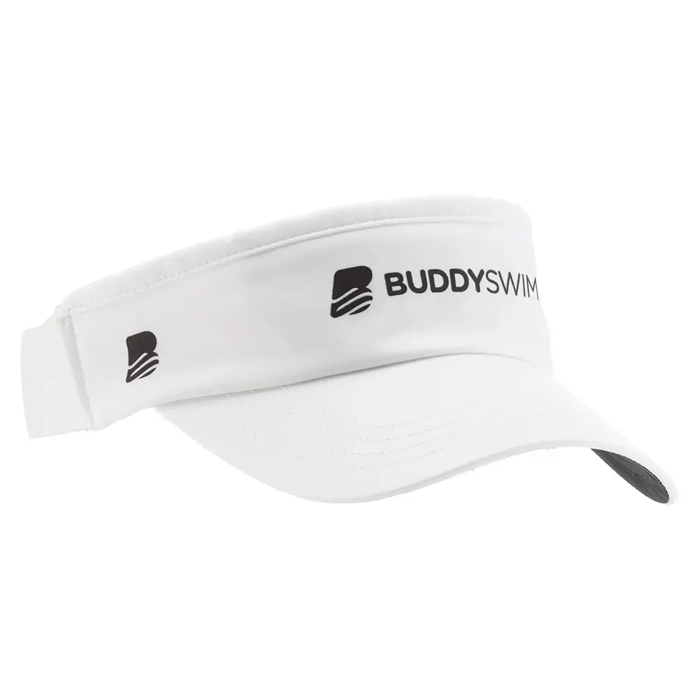 Race Visor White One Size unisex - Buddyswim - FashionsVida