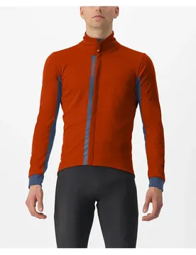 Giacca Entrata Gore-tex Infinium™ Windstopper® Red Ocre / Twilight Blue