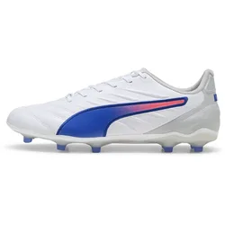 Chaussures De Football King Pro Fg/ag White / Bluemazing / Flat Light Gray EU 44