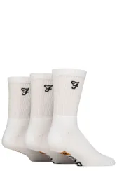 Pair White Classic Leisure Sports Socks Men's 6-11 Mens - - White - Size: 6-11 Mens