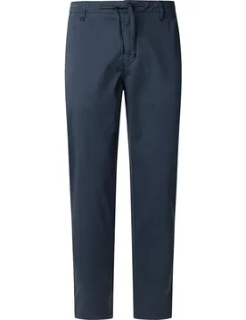 Pantaloni Chino Tapered Twill Dulwich Blue 33 - Pepe jeans - FashionsVida