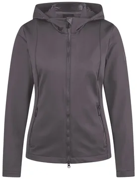 Damen Jacke FLEECE JACKET #1045 Selection, ash plum 40 - Pikeur - FashionsVida