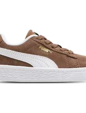 Suede Baby Shoes - Brown - Size 4 - Suede - Brown - Size: 4 - Puma - FashionsVida