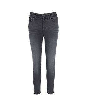 Marc O' Polo Highwaist Jeans Skinny Fit 7/8 grau 25/L34 damen
