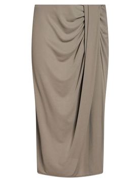 Midi-Rock Damen Militärgrün M Damen