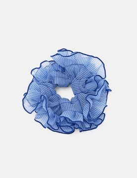 Elastico Per Capelli A Quadri Vichy