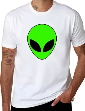 Green Alien T-Shirt anime tshirt man t shirt heavy cotton T-Shirt - Aliexpress - FashionsVida