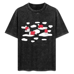 Polar Bears on Ice T-Shirt Breathable Sportswear T-Shirt for Men