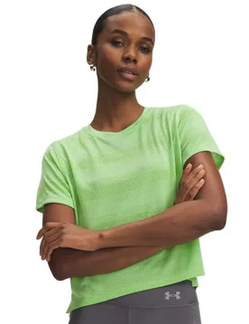 Maglietta A Maniche Corte Velociti Green / Green M - Under armour - FashionsVida