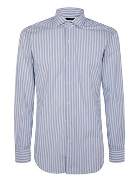Camicia classica a doppia strisce