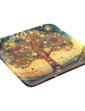 Schlüsselablage Lebensbaum-Tafel 30x30 Cm