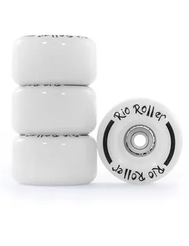 Roller Roue Light Up 4 Units White Frost S unisex