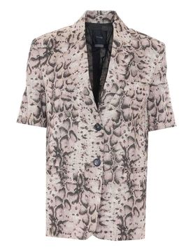 Pinko Blazer Brindisi beige e nero