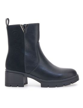 Stivaletti con Tacco Neri 296 36