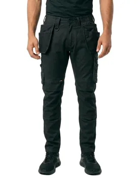 Pantalon De Travail Unique 17731 Hanging Pockets Big Black 54 - MASCOT - FashionsVida