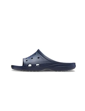 Herren Badepantoffeln Saturday Slide dunkelblau 42-43 M - Crocs - FashionsVida
