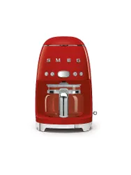 Cafetera de filtro estilo retro años 50 roja DCF02RDEU rojo