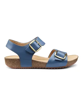Tourist II Women's Regular Fit Leather Sandal - - Size: 5 - Hotter - FashionsVida