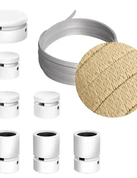 Cables Kit D´éclairage Linear Filé System Cn06 5 M 7 Unités White / Beige One Size