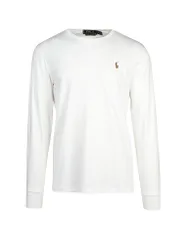 POLO Langarmshirt weiss XXL herren