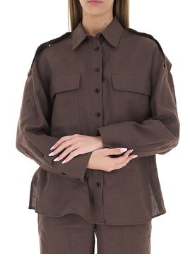 Camicia in lino TESTA DI MORO S