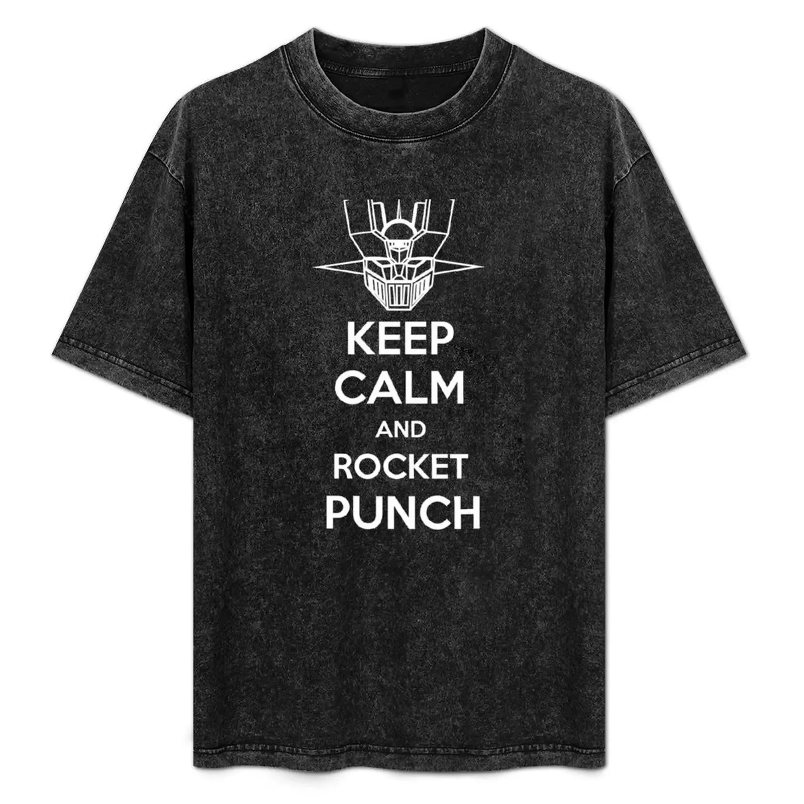 Mazinger Keep Calm T-Shirt Large Size Basic Casual T-Shirt - Aliexpress - FashionsVida