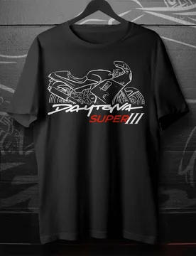 Models British Daytona Super III Motorcycle T-Shirt 100% Cotton O-Neck Short Sleeve Casual Mens Tee Rider Streetwear - Aliexpress - FashionsVida