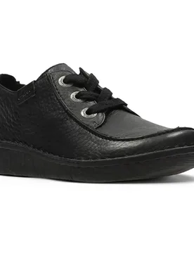 Shoes Scarpe Funny Dream Black Leather EU 41 - Clarks - FashionsVida