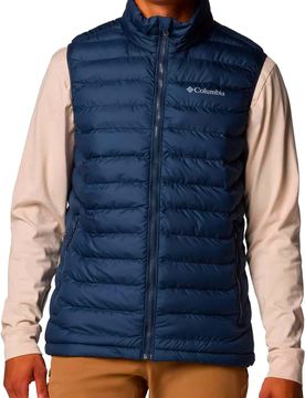 Isolierende, ärmellose Stepp-und Daunenjacken Powder Lite II Vest Collegiate Navy für Herren Größe S Navy blau
