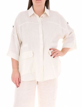 Camicia in lino PANNA 17