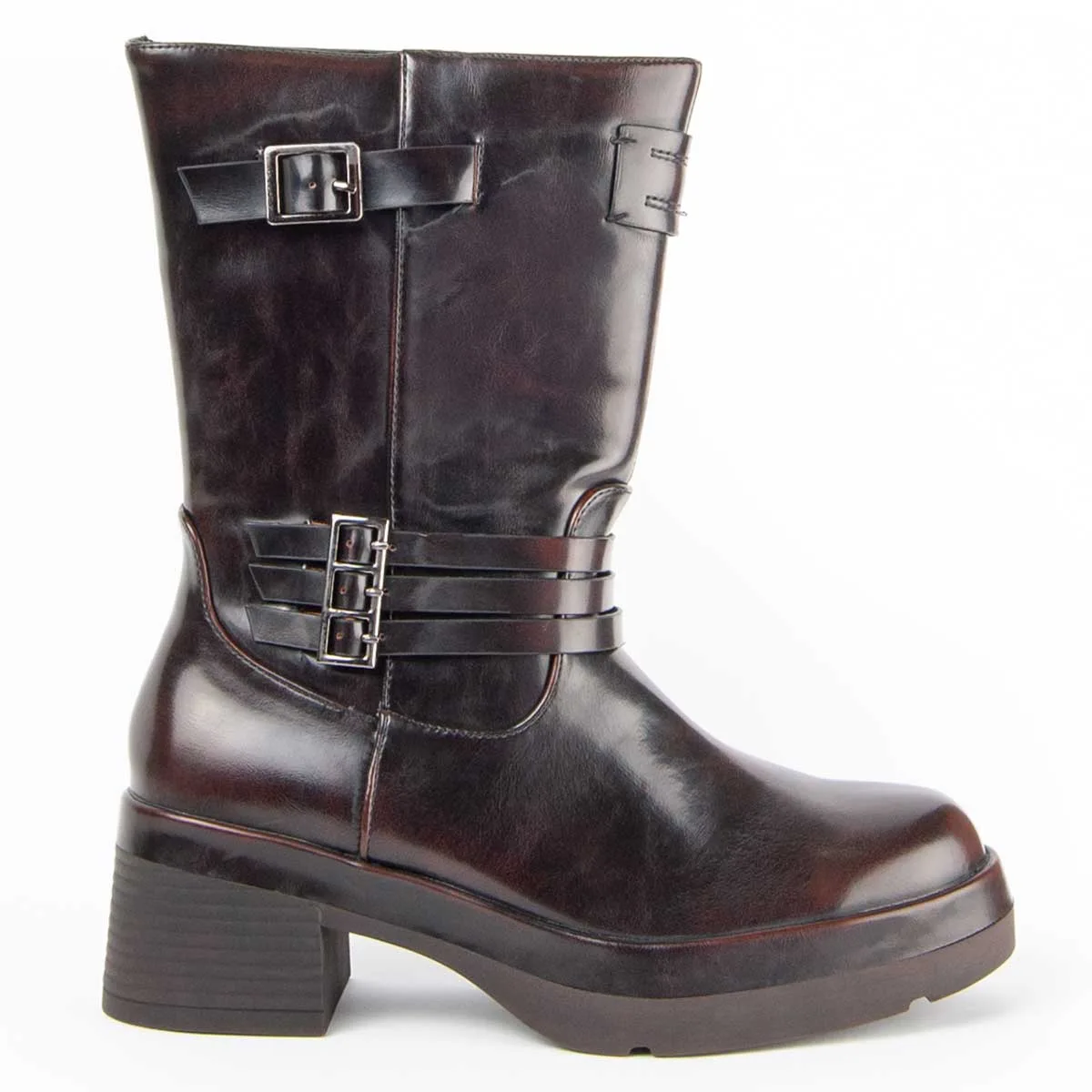 Womens Ankle Boot Motta2 Brown - Size Eu 40 - Montevita - FashionsVida