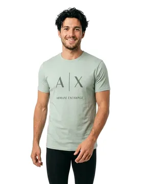 Exchange T-shirt à Manches Courtes Xm002683_af10356 Hedge Green M