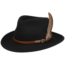 Tevico LiteFelt Western Hat by - black - Size: M (56-57 cm)