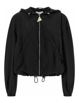 Giubbotto bomber con cappuccio