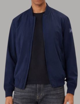 Giacca Bomber Uomo Stretch Packable - Design Moderno e Leggero