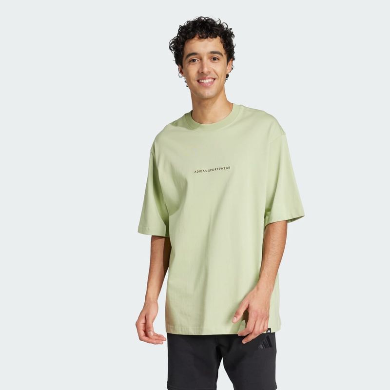 Codes Doodle Camp Graphic T-Shirt S Magic Lime
